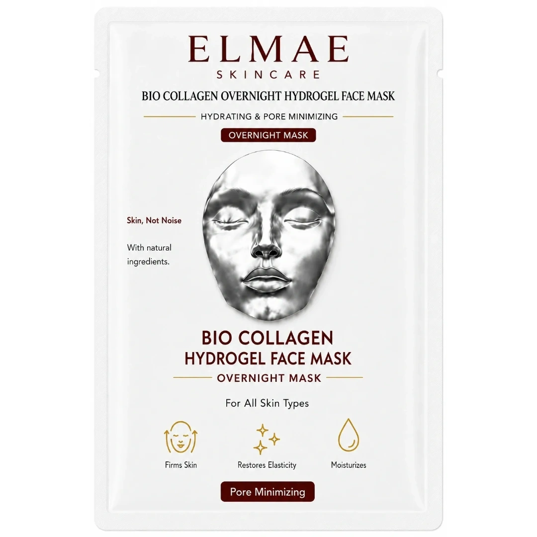 Bio-Collagen Hydrogel Face Mask White front packaging