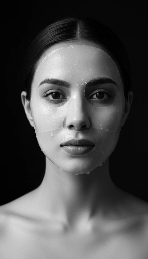 Bio-Collagen Hydrogel Face Mask White back packaging