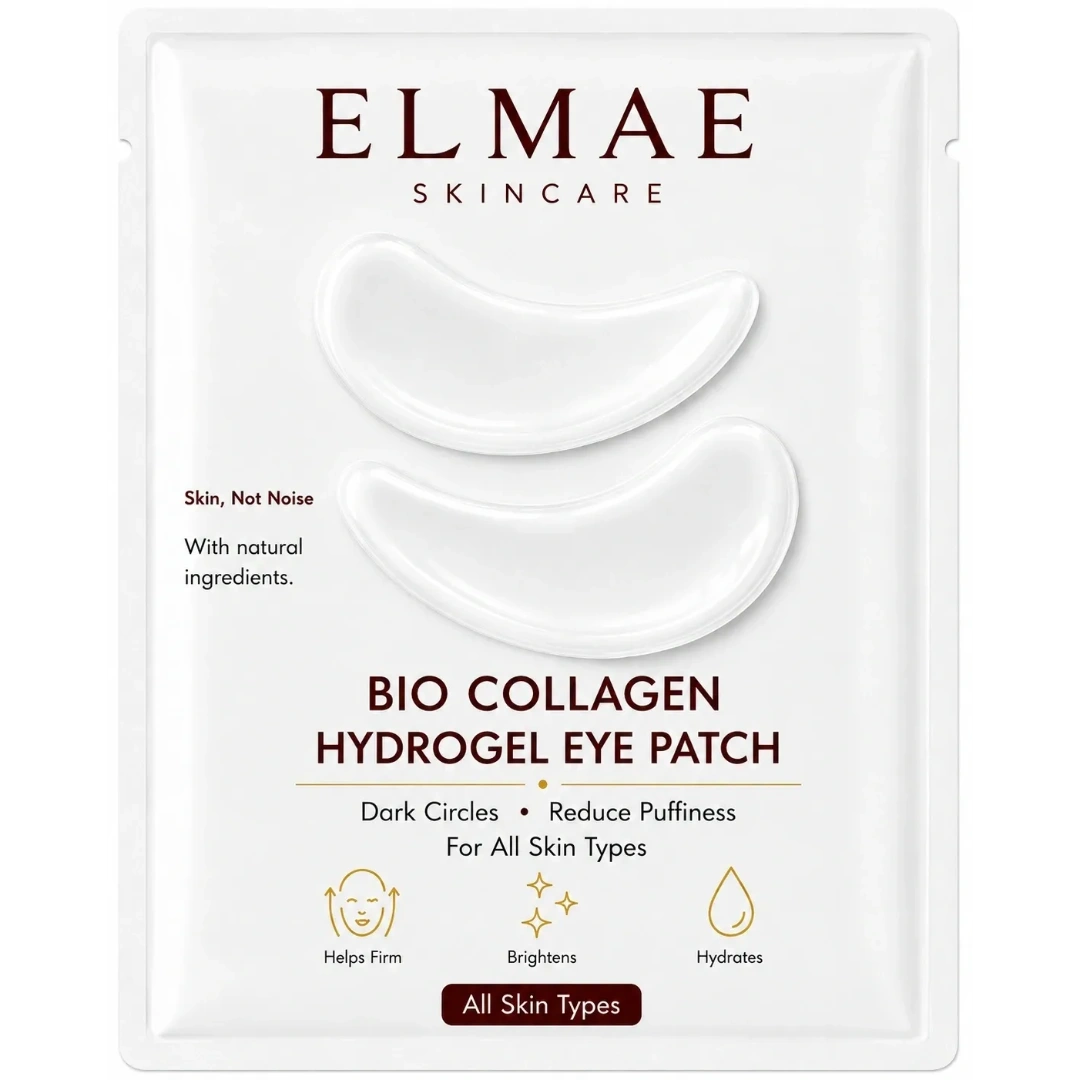 Bio-Collagen Hydrogel Eye Patches White(Contains 2 pairs) front packaging