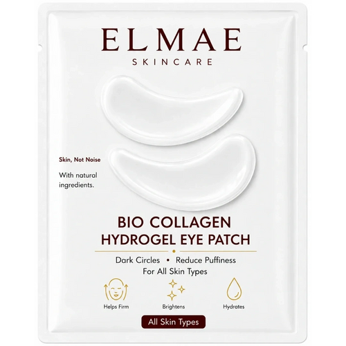 Bio-Collagen Hydrogel Eye Patches White(Contains 2 pairs) front packaging